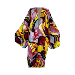 Abstract Kimono Cardigan - WINI