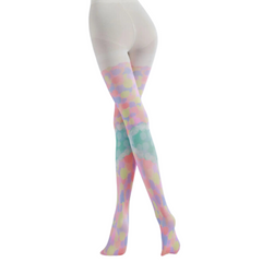 Stacked Heart Pantyhose