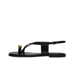 Casual Cross Strap Square Toe Flat Sandals