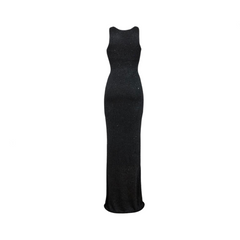 Sleeveless See Through Slim Fit Vest Dress