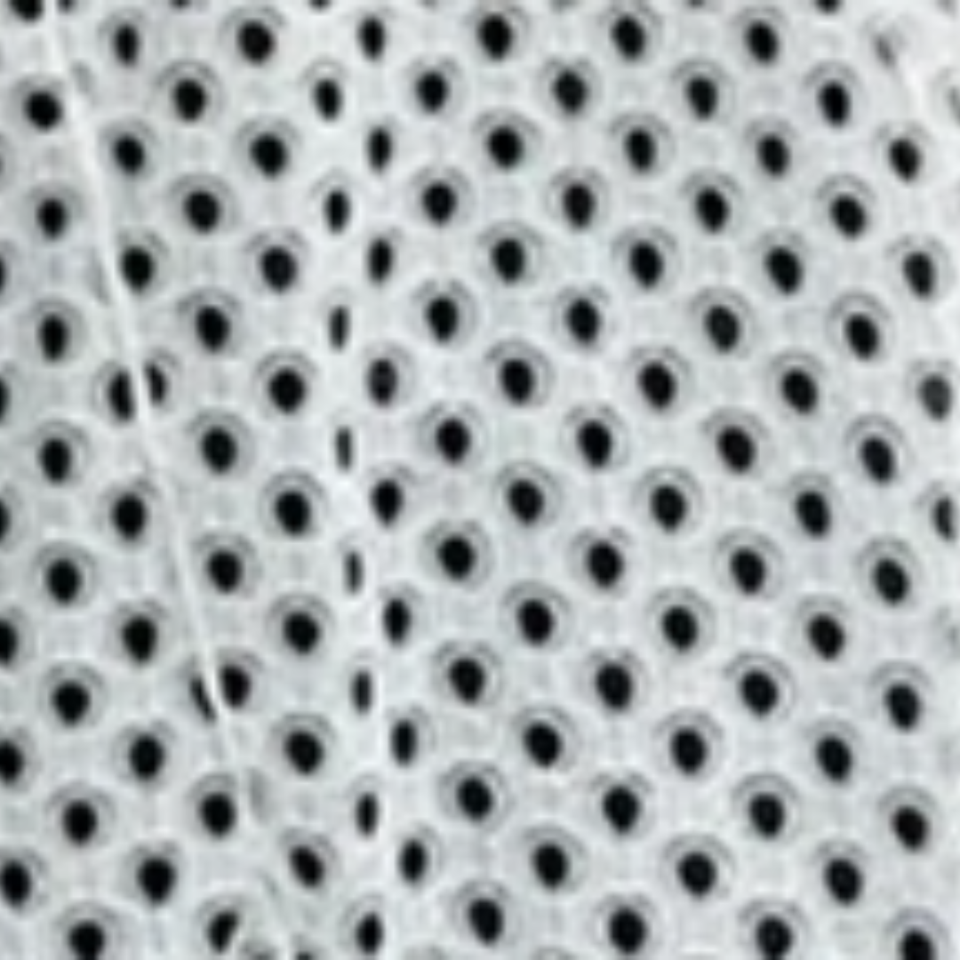 Mesh Splicing Irregular Perspective Grid Sleeveless Shirt