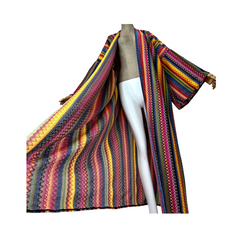Warm  Ethnic Style Kimono Cardigan - WINI