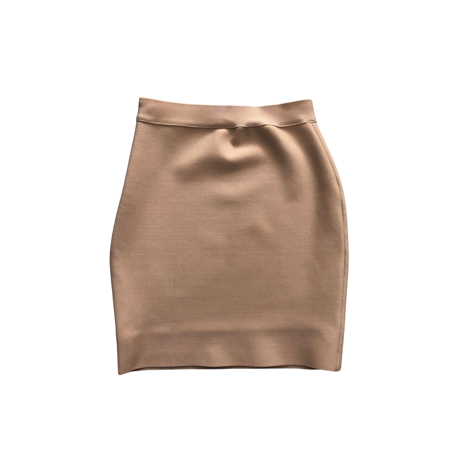 Chic Solid Zip Up Mini Skirt