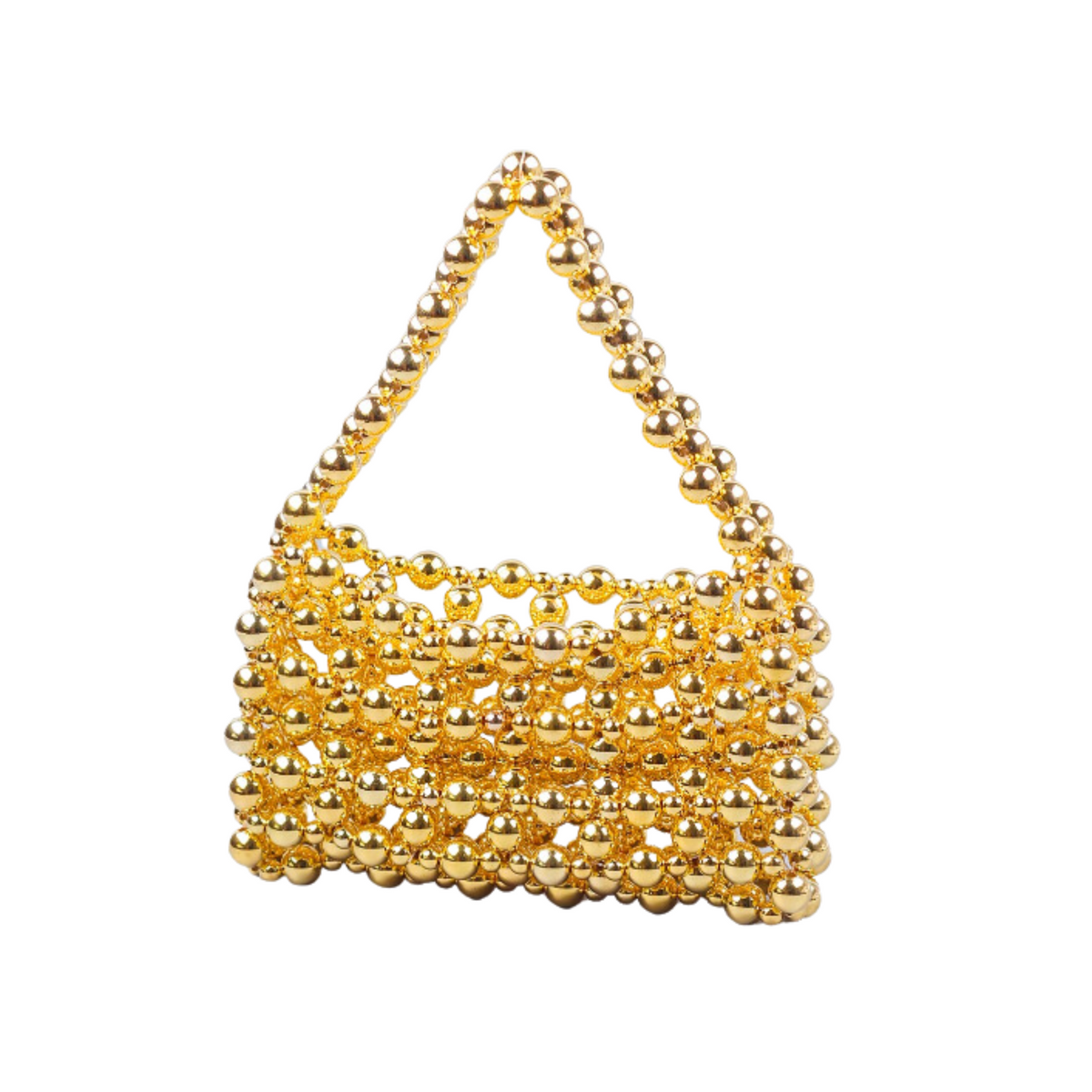 Hand Woven Acrylic Beaded Handbag