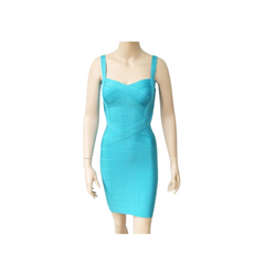 Solid Sleeveless Elastic Slim Fit Mini Dress