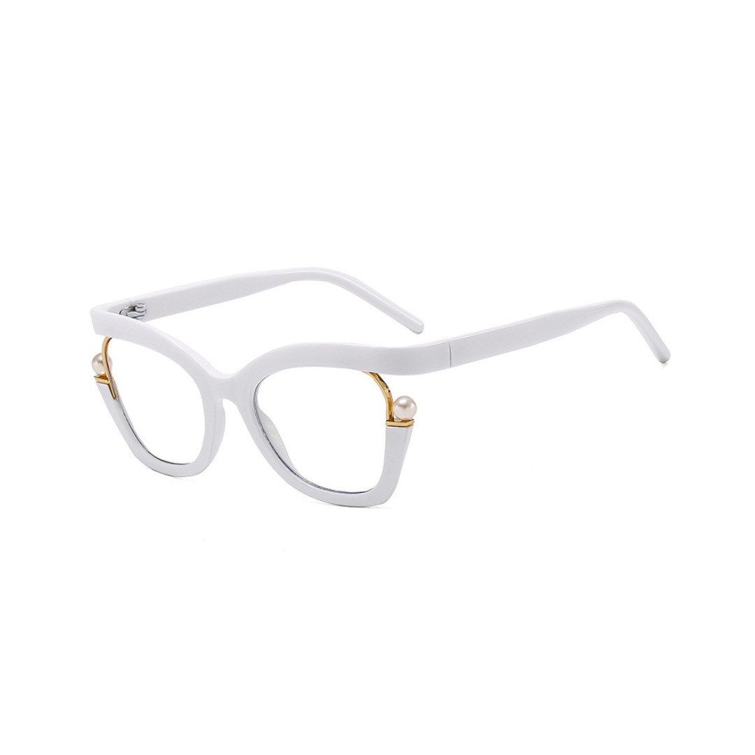 Anti-Blue Light Frame Pearl Sunglasses