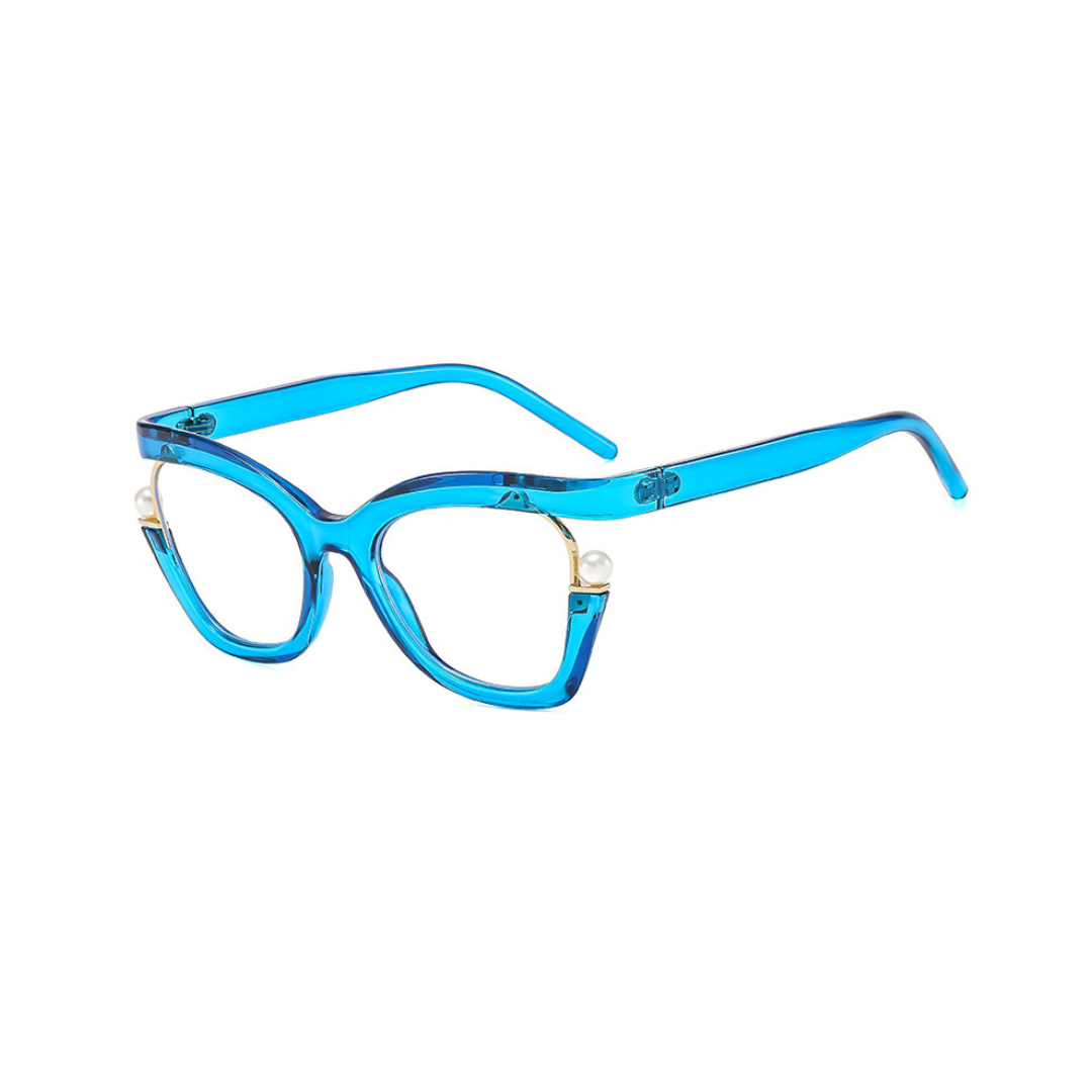 Anti-Blue Light Frame Pearl Sunglasses