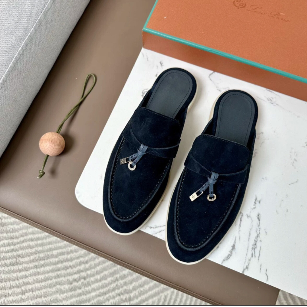 Tassel Slip On Half Loafers