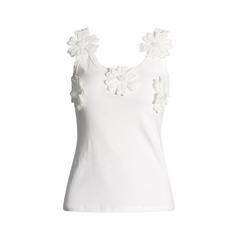 3D Flower Slim Camisole Top