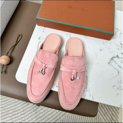Tassel Slip On Half Loafers