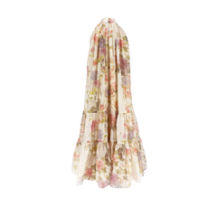 Chic Floral Loose Chiffon Summer Dress