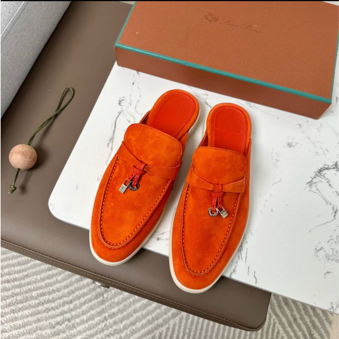 Tassel Slip On Half Loafers