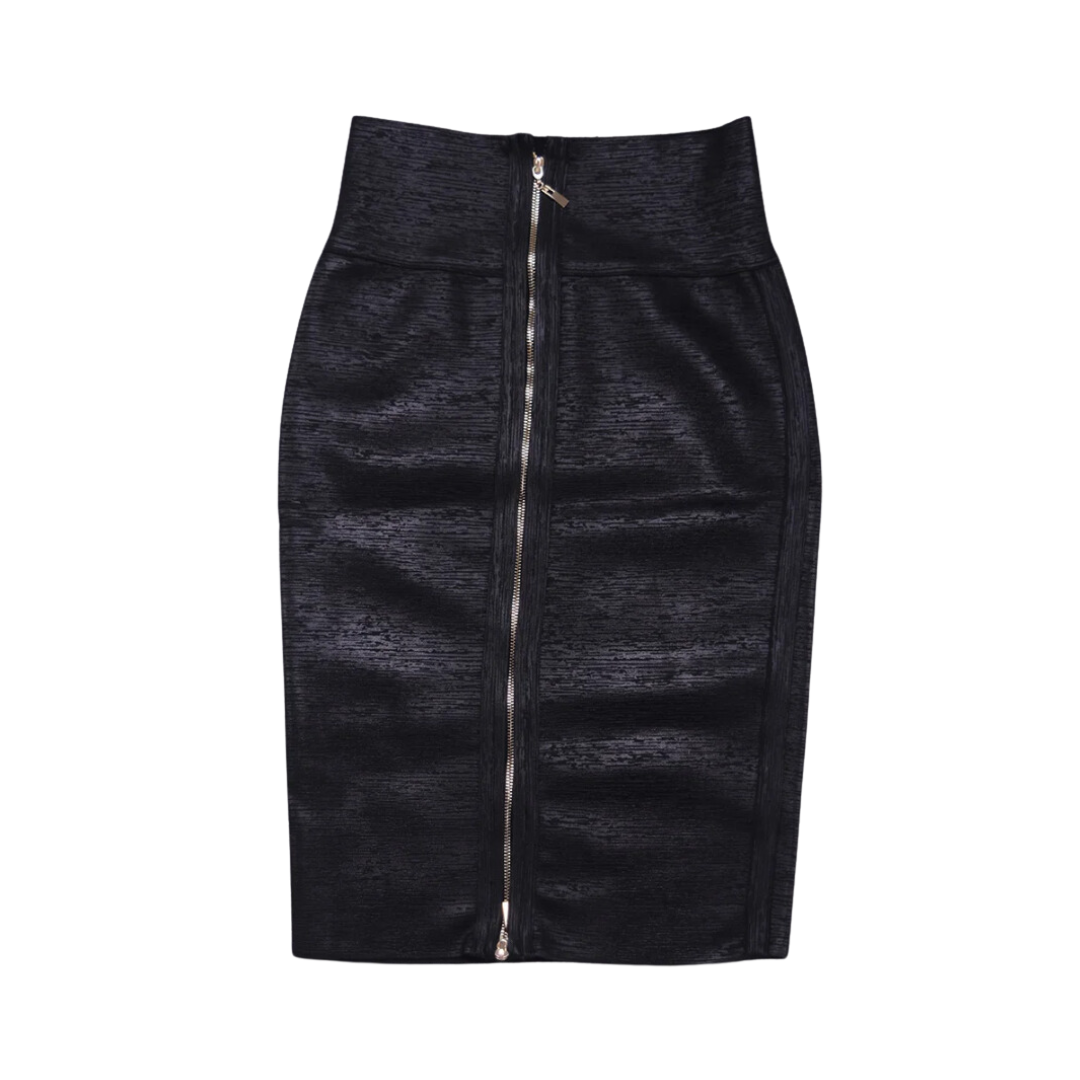 Hot Stamping Bandage Hip Wrapping Skirt