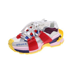 Multicolor Chunky Sneakers