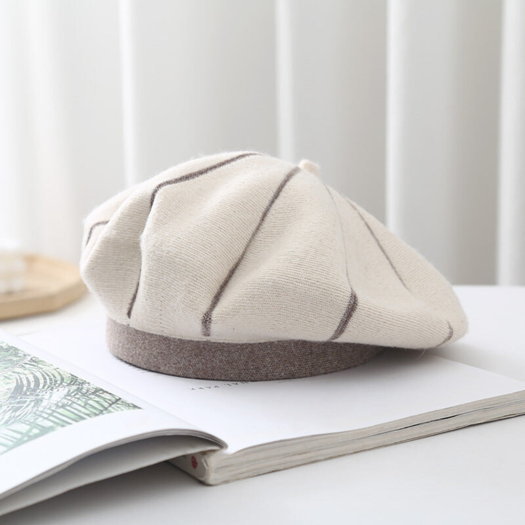 Vintage Artist Fur Beret