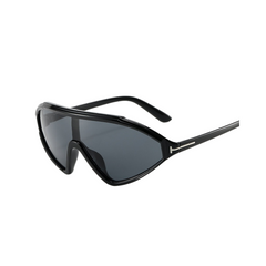 Retro Large Frame T-Shaped Sunglasses