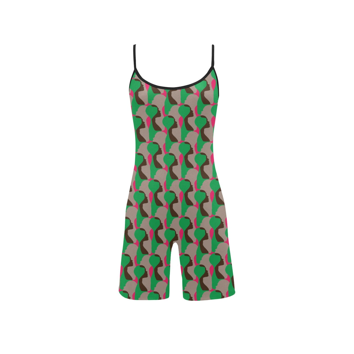 Ubuso Green Yoga Bodysuit