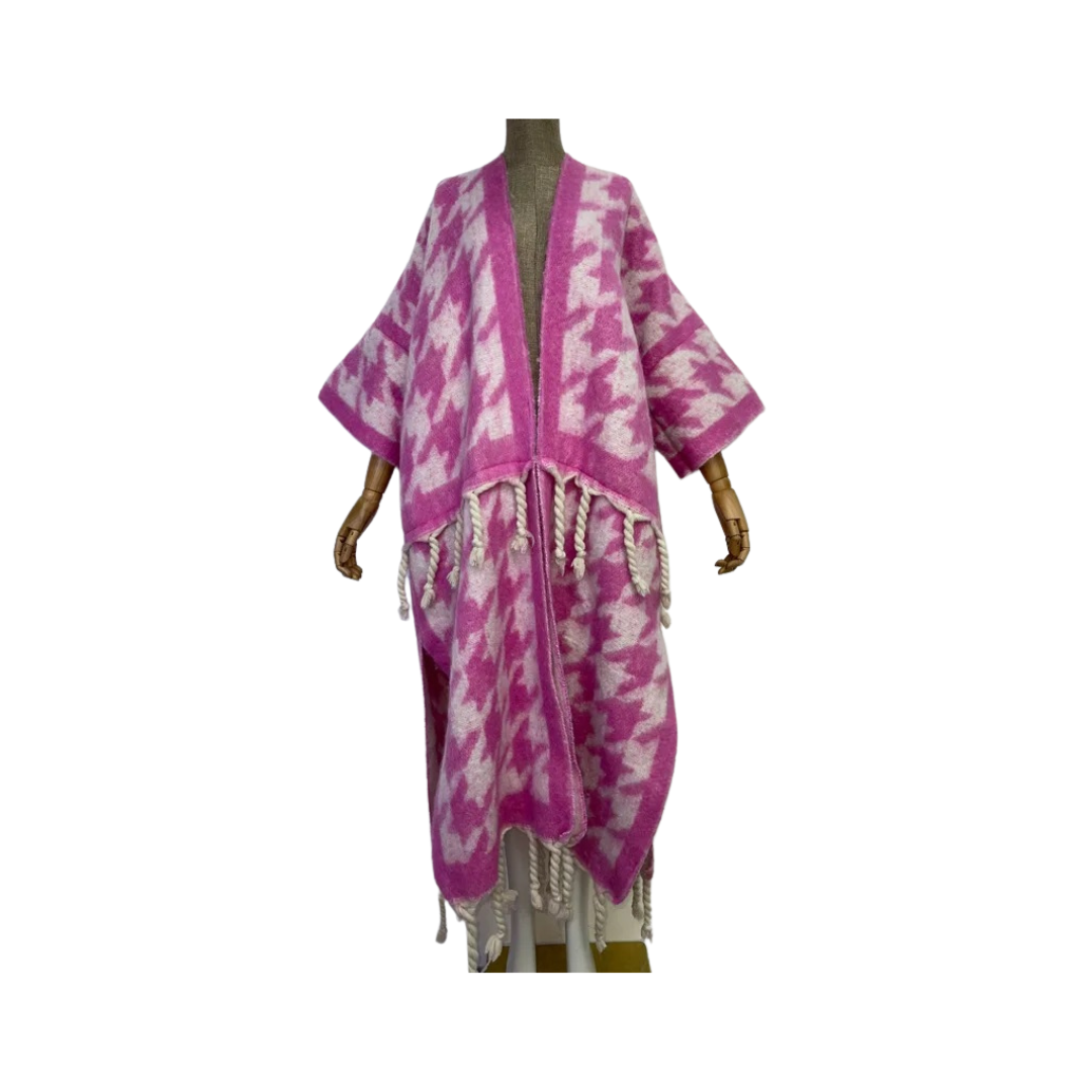 Vibrant Poncho Cardigan  - WINI