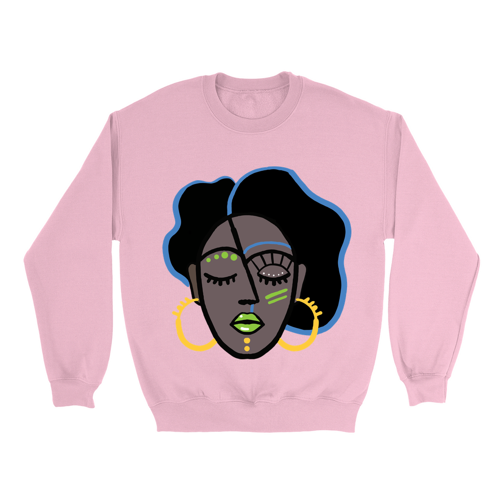 Mocha Afro Green Sweatshirt