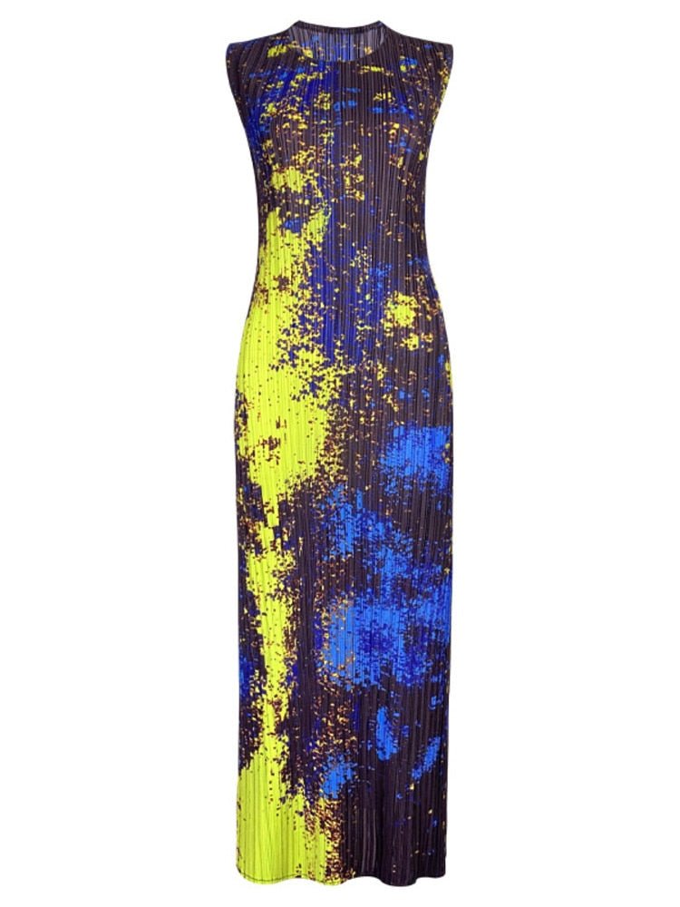 Acid Print Dress