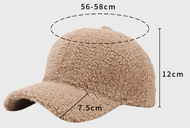 Artificial Lamb Wool Cap