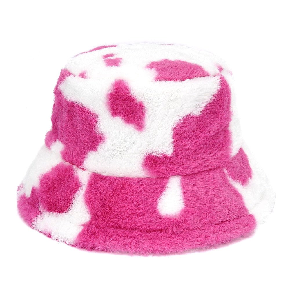 Assorted Faux Fur Bucket Hat