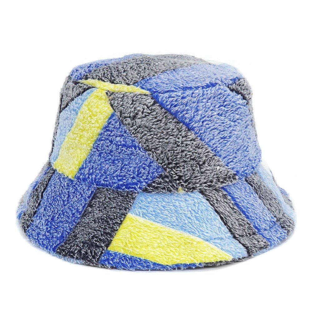 Assorted Faux Fur Bucket Hat