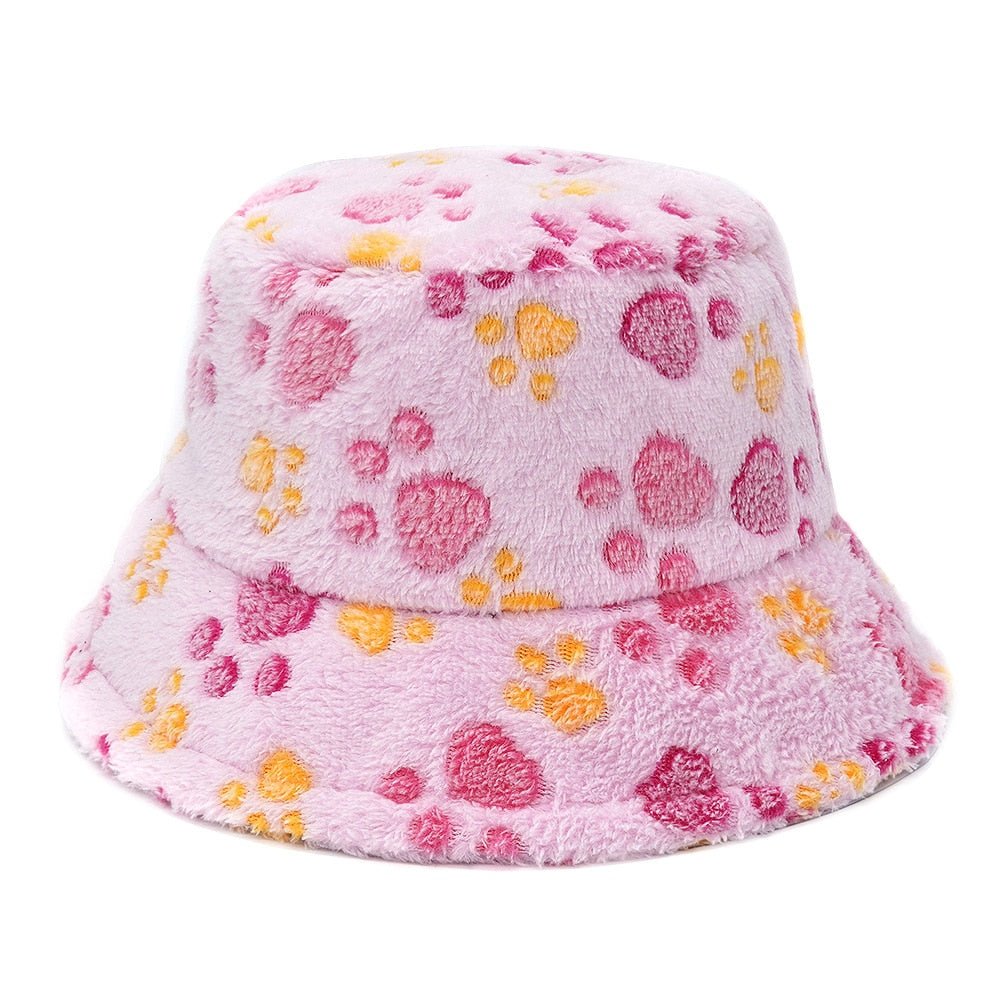 Assorted Faux Fur Bucket Hat