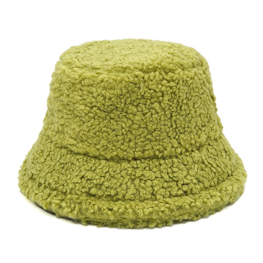 Assorted Faux Fur Bucket Hat