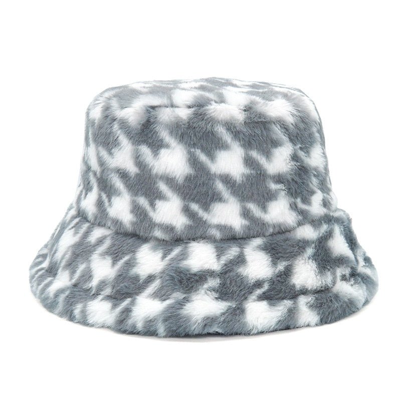 Assorted Faux Fur Bucket Hat