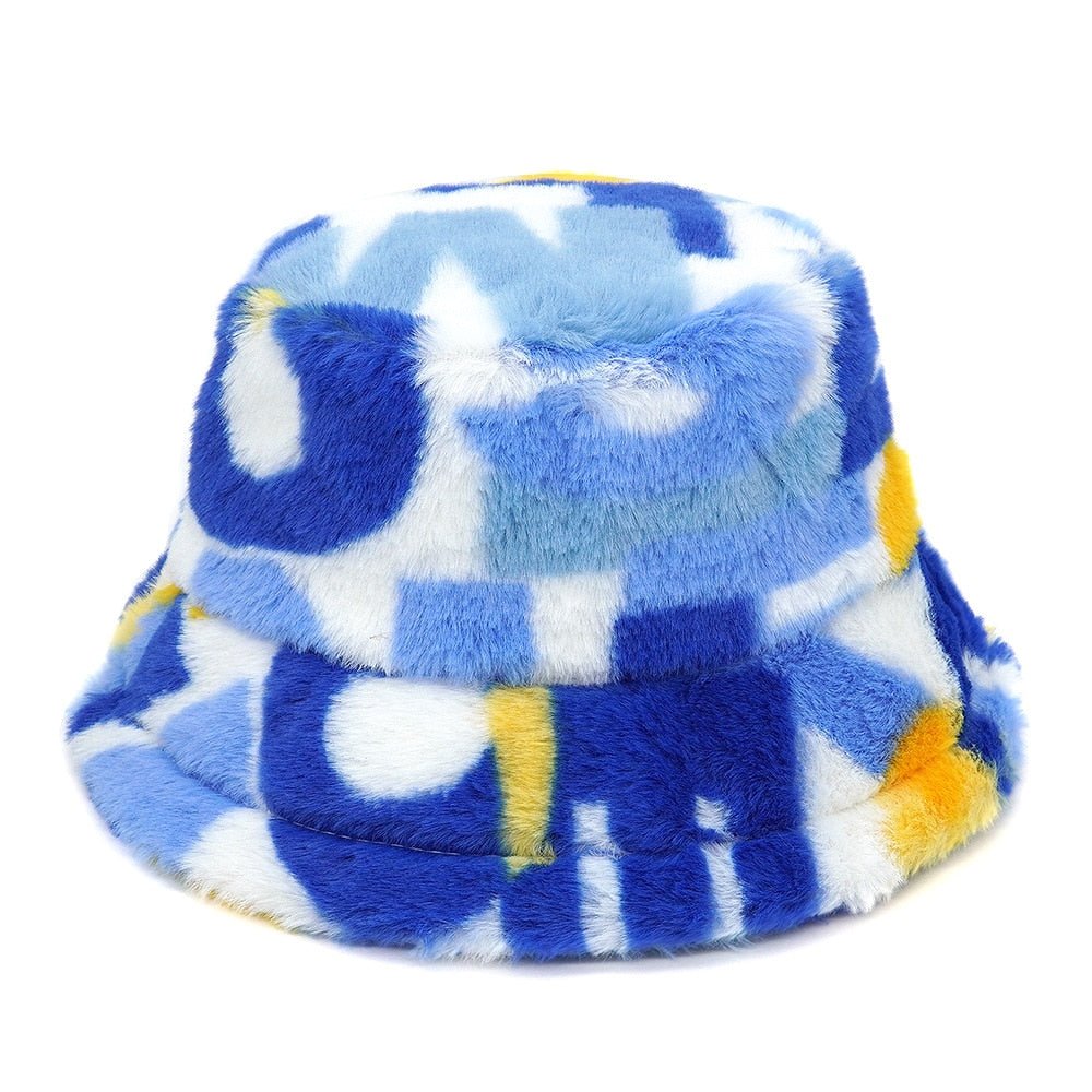 Assorted Faux Fur Bucket Hat