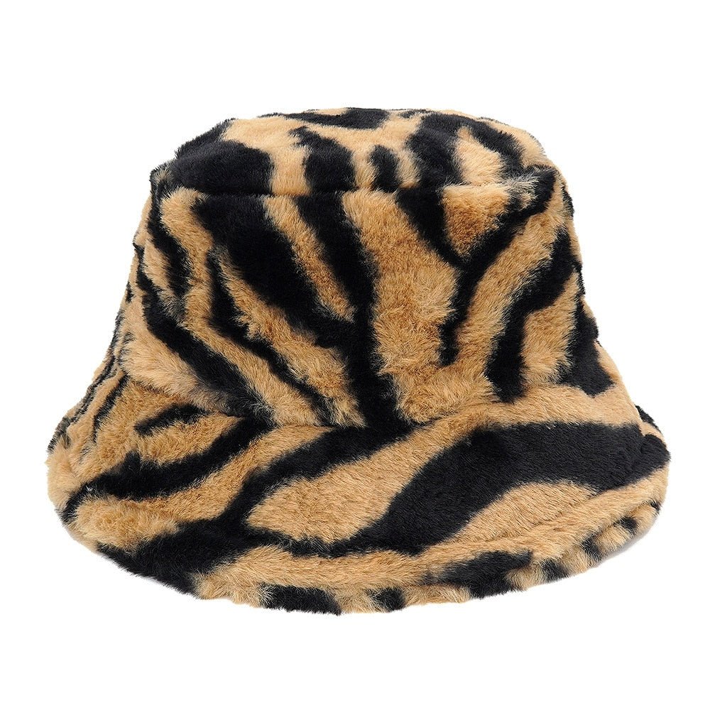 Assorted Faux Fur Bucket Hat