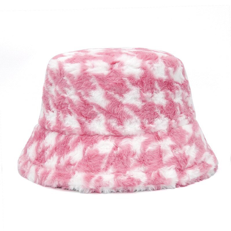 Assorted Faux Fur Bucket Hat