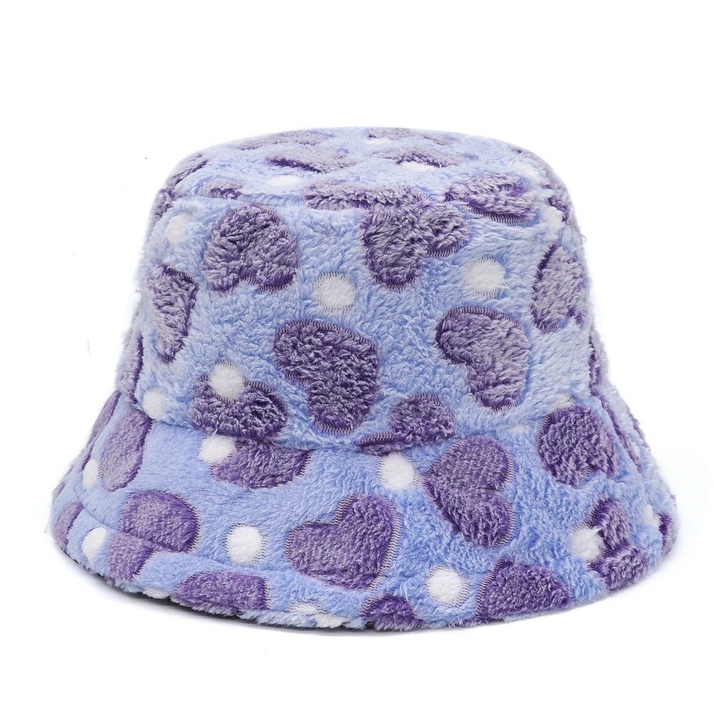 Assorted Faux Fur Bucket Hat