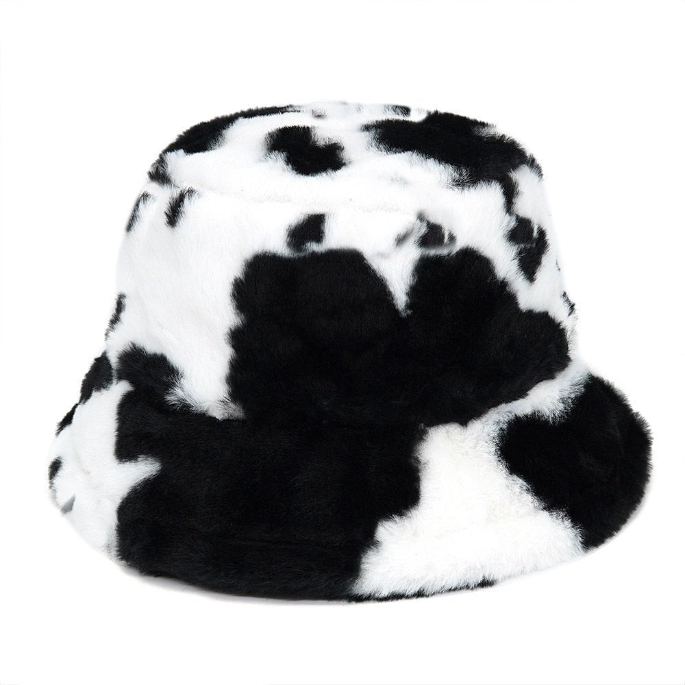 Assorted Faux Fur Bucket Hat