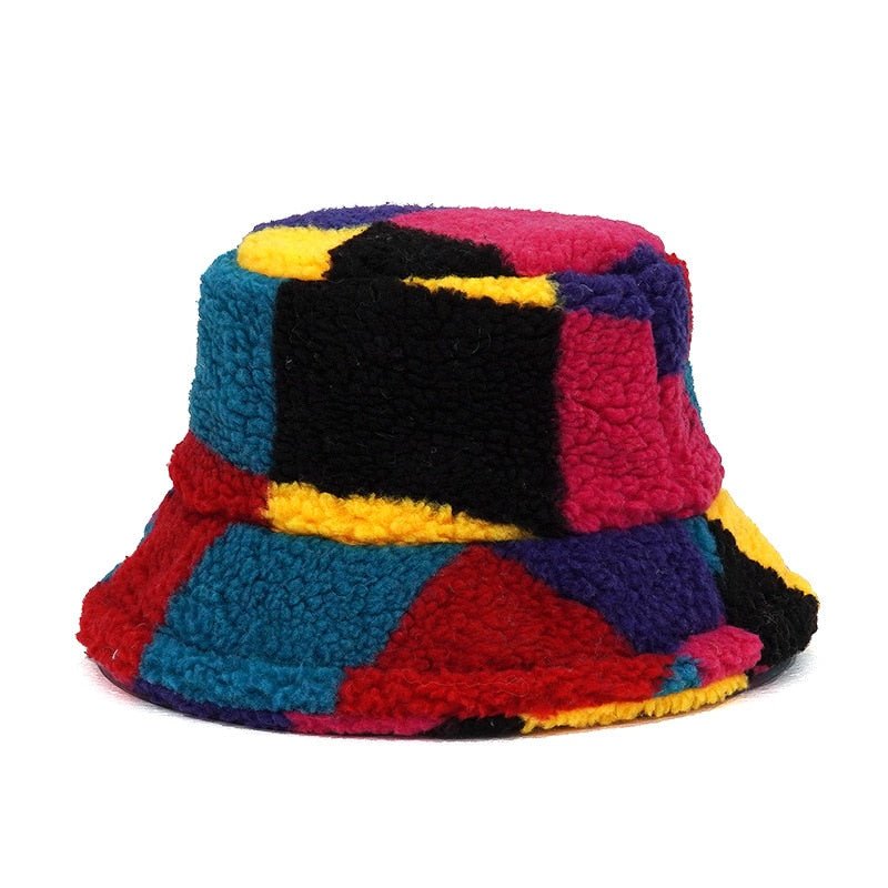 Assorted Faux Fur Bucket Hat