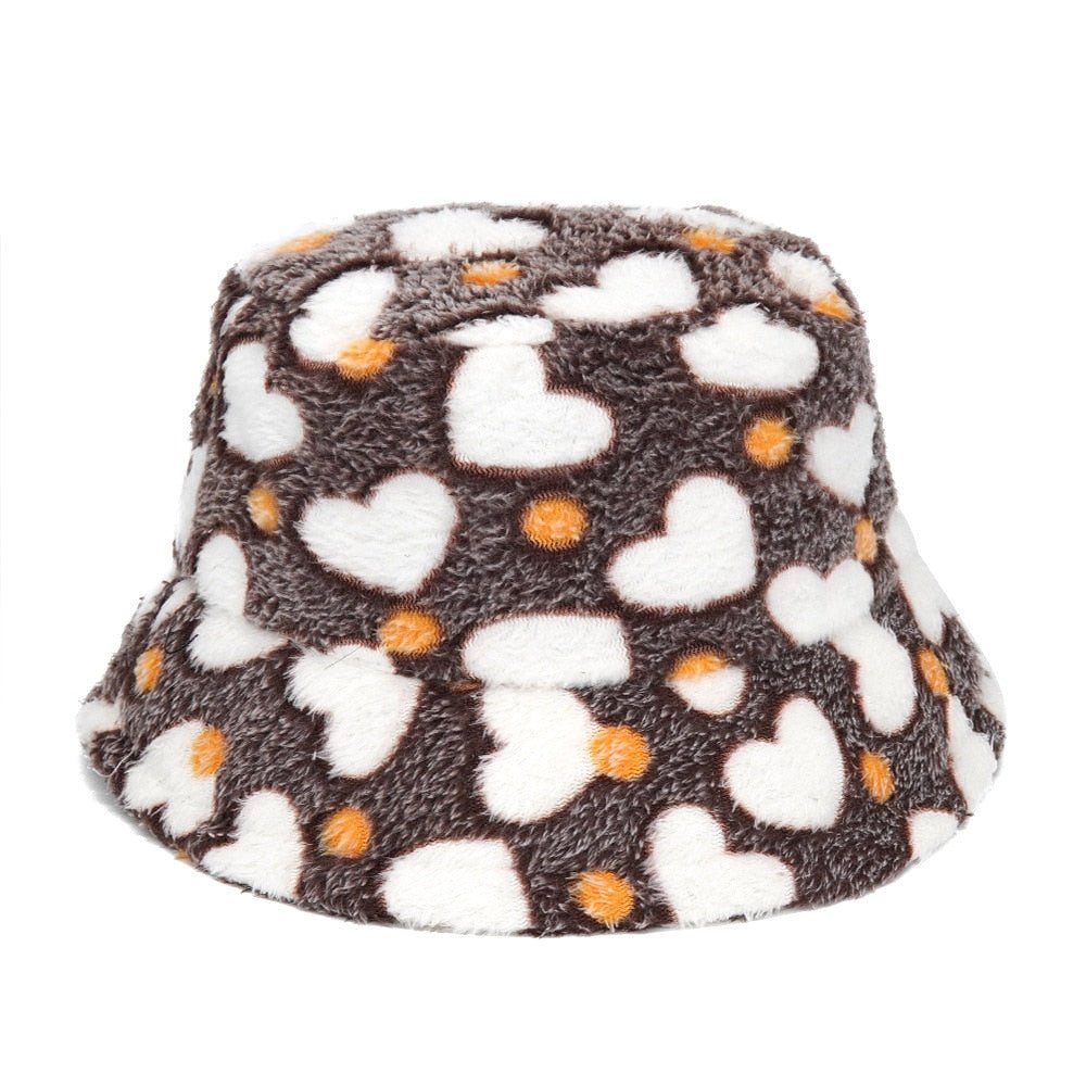 Assorted Faux Fur Bucket Hat