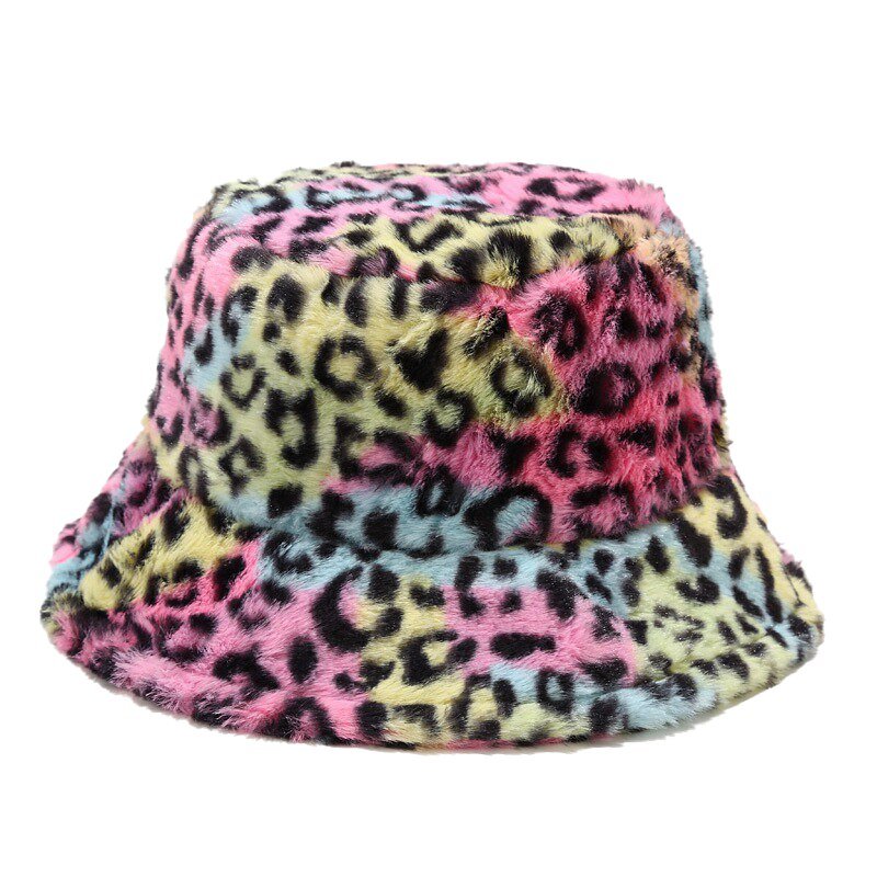 Assorted Faux Fur Bucket Hat