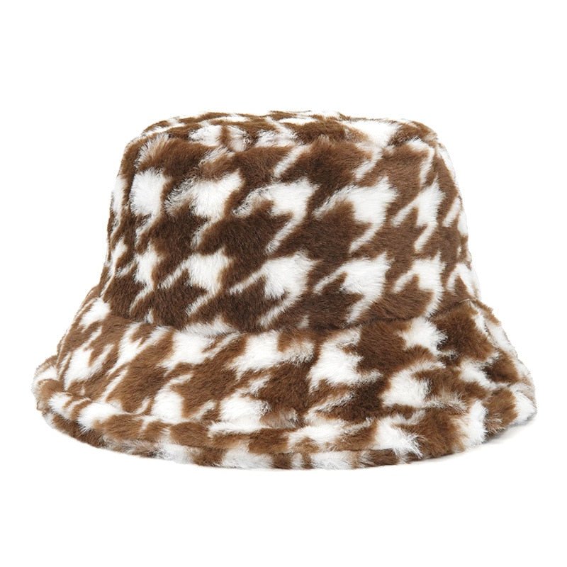 Assorted Faux Fur Bucket Hat