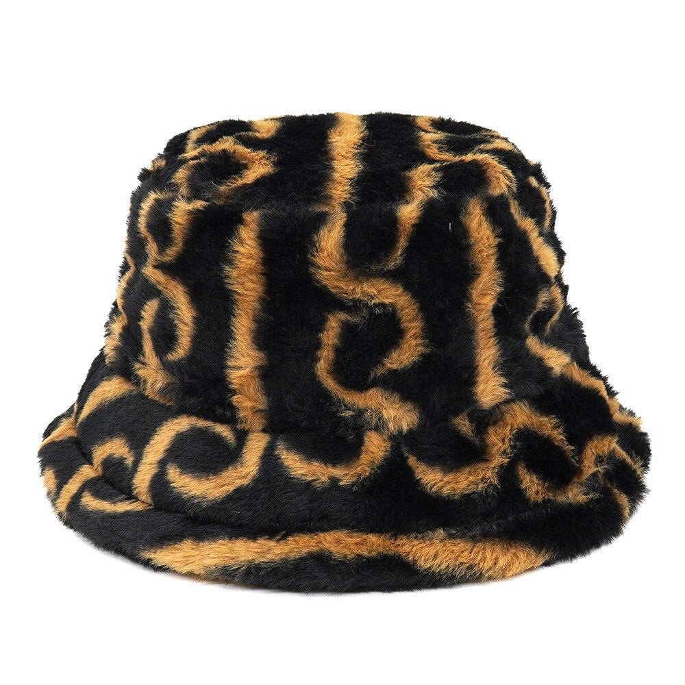 Assorted Faux Fur Bucket Hat