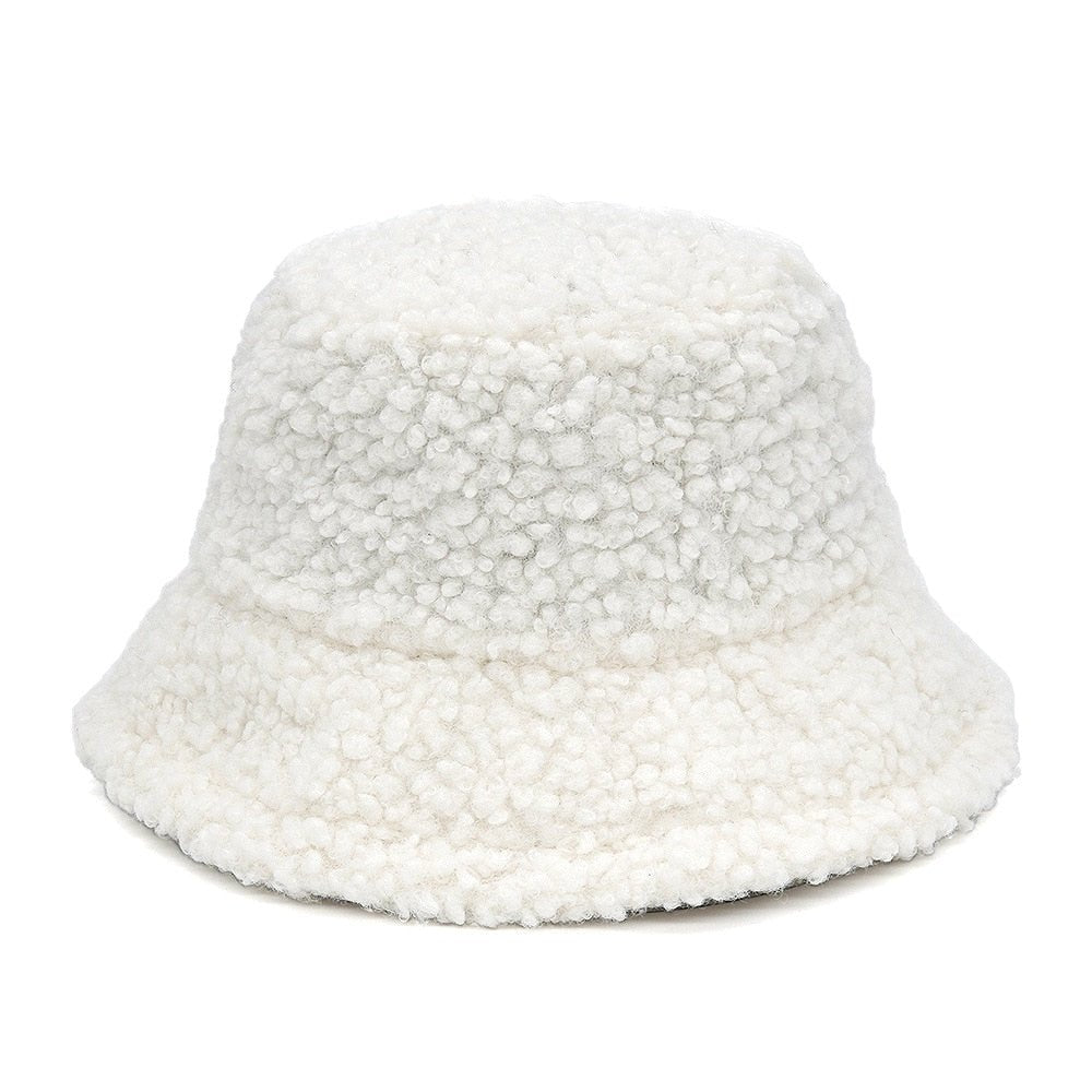 Assorted Faux Fur Bucket Hat