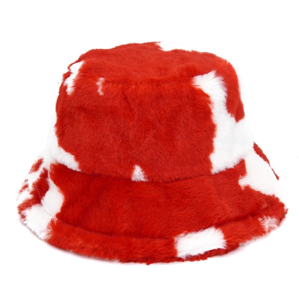 Assorted Faux Fur Bucket Hat