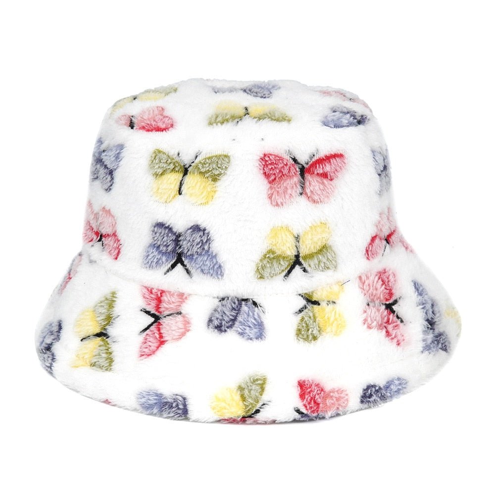 Assorted Faux Fur Bucket Hat