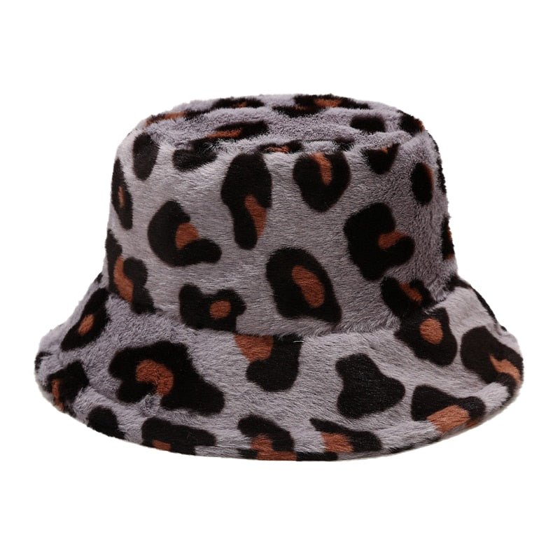 Assorted Faux Fur Bucket Hat