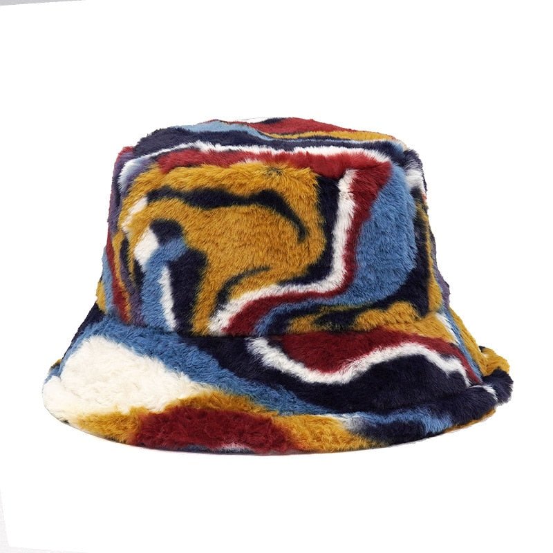 Assorted Faux Fur Bucket Hat