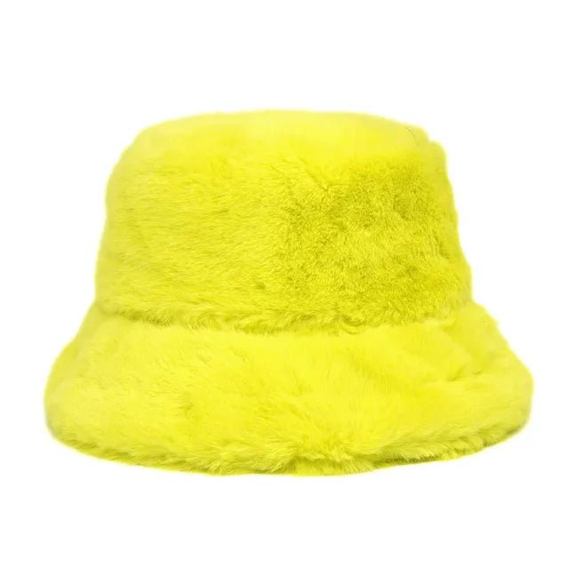 Assorted Faux Fur Cloche Hat