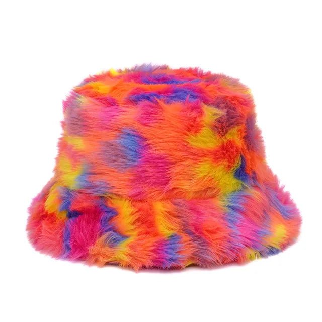 Assorted Faux Fur Cloche Hat