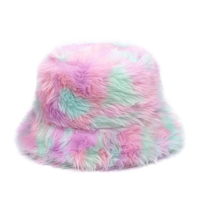 Assorted Faux Fur Cloche Hat