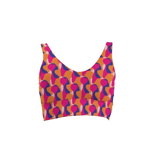 Ubuso Pink Sports Bra