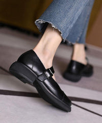 White Faux Leather Fashion Splicing Flat Feet Shoes